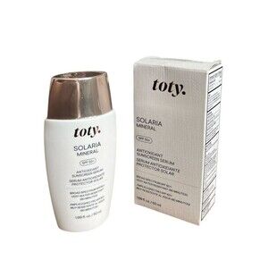 Toty Solaria Mineral SPF 50+ Antioxidant Sunscreen 1.69 fl oz Exp 5/25